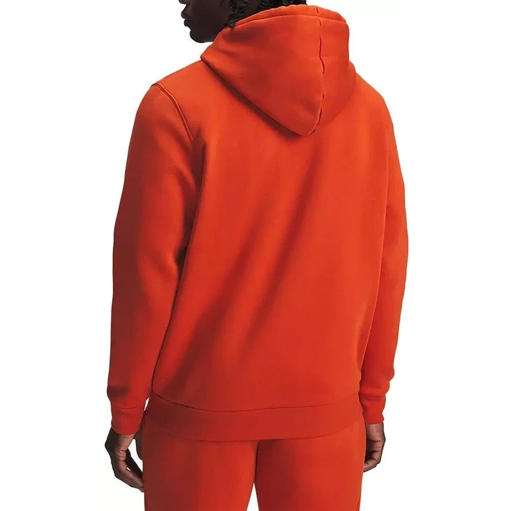 Under Armour UA Icon Fleece Hoodie – Surplus Orange (842) Large FAST SHIP NWT